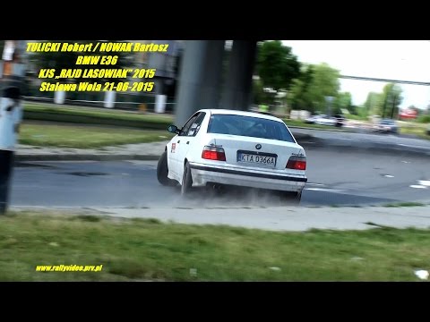 TULICKI Robert / NOWAK Bartosz - BMW E36 - KJS „RAJD LASOWIAK” 2015 Stalowa Wola 21-06-2015