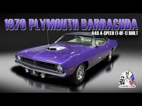 1970 Plymouth Barracuda (CC-1160369) for sale in Seekonk, Massachusetts