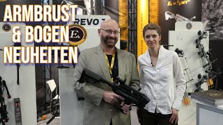 2️⃣GoGun Neuheiten live von der IWA 2025 Teil II - EK Archery Armbrust & Bogen🏹