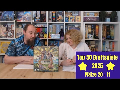 Top 50 Board Games 2025 - Places 20 - 11