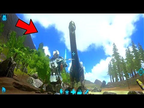 Cómo tamear un BRONTOSAURIO en ARK Mobile