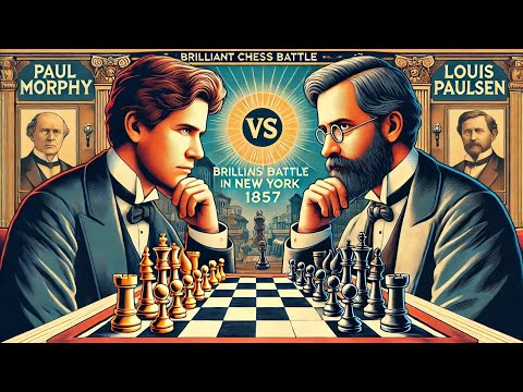 Paul Morphy vs Louis Paulsen (1857) - A Brilliant Chess Battle in New York!