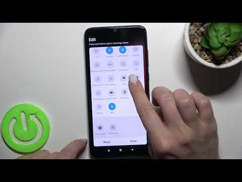How to Change and Edit Notification Panel Shortcuts Layout on XIAOMI Redmi Note 8 Pro