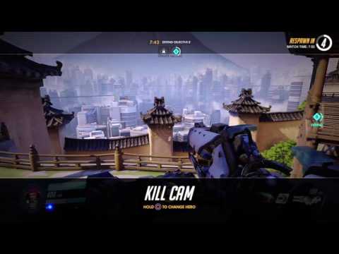 Overwatch Launch MP gameplay pt48 - Giving Zarya a Shot