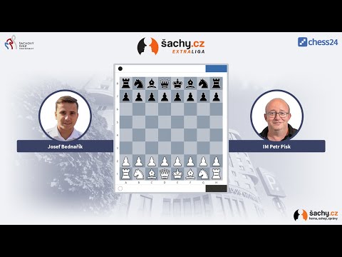 1. kolo šachy.cz Extraligy komentují IM Petr Pisk a Josef Bednařík