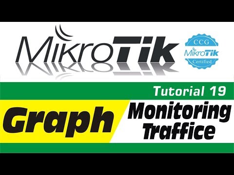 MikroTik Tutorial 19 - Mikrotik How to Create Graph Monitoring Traffic