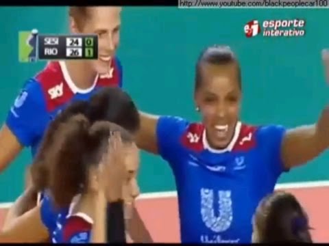 Superliga Feminina de Volei 2012/2013 - Sesi SP 2 x 3 Unilever Sky
