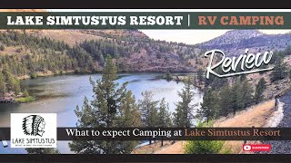 RV Camping at Lake Simtustus Resort | Lake Billy Chinook Vacation Stay