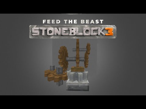 Minecraft FTB Stoneblock 3 #2 Wir automatisieren den Mahlstein