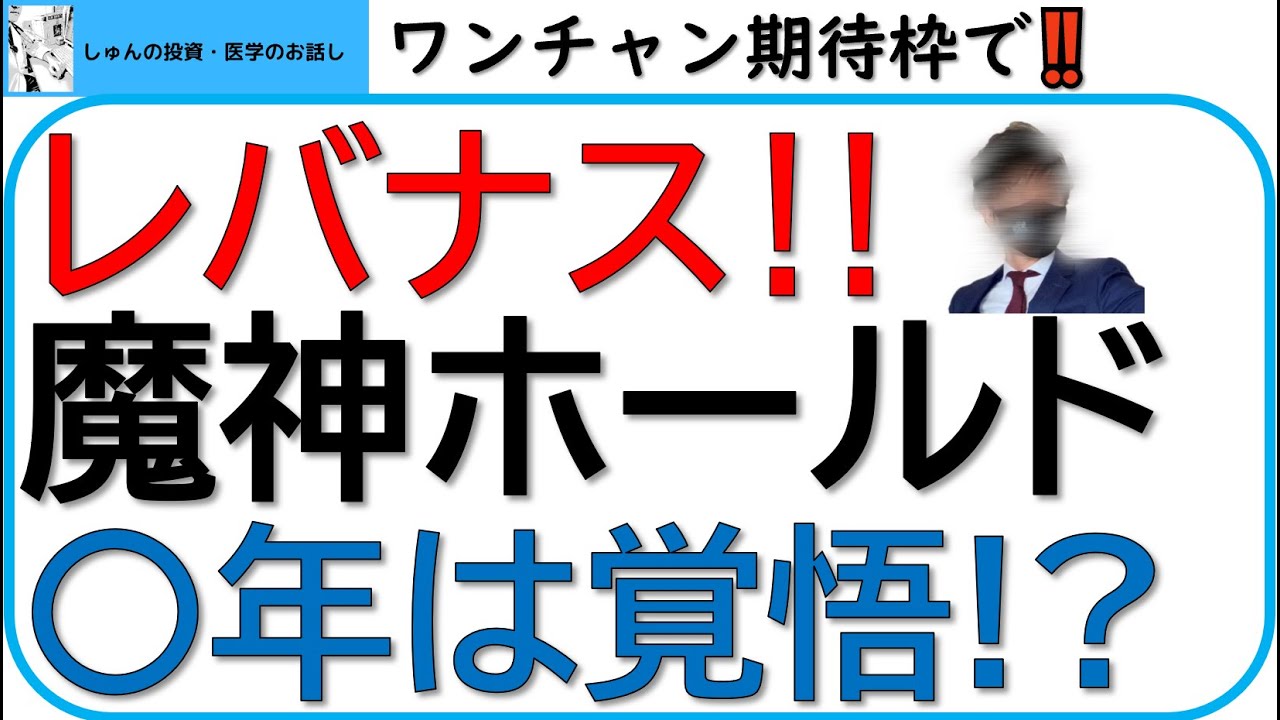 レバナス‼魔神ホールドは何年間覚悟？つみたて投資、ドルコスト平均法の効果を検証します!!80%下落しても大丈夫!?