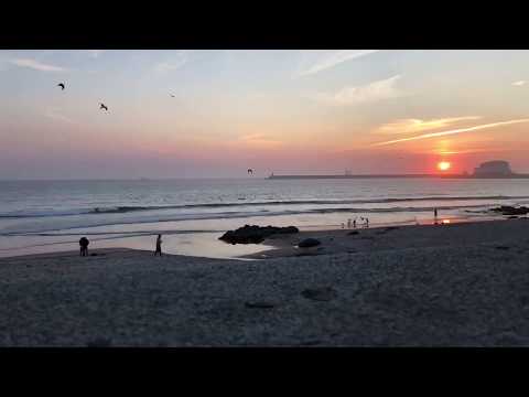 Sunset in Porto, Portugal - Timelapse
