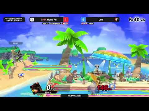 Momo Ari vs Uxer - Shenanigames #3 - HDR Singles: Losers Round 4