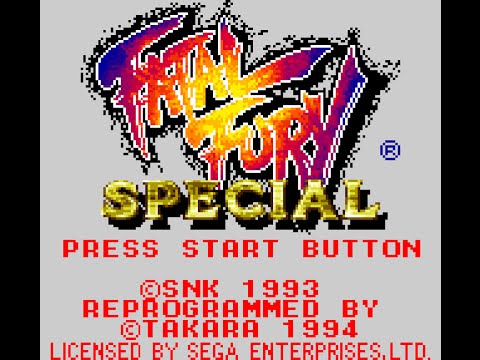 Fatal Fury Special Game Gear
