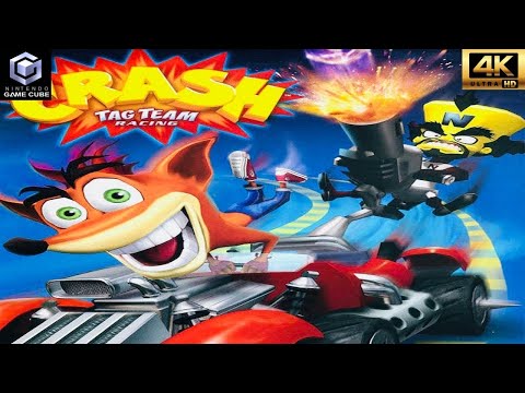 Crash Tag Team Racing (GC) Full Walkthrough | 4K ⁶⁰ᶠᵖˢ