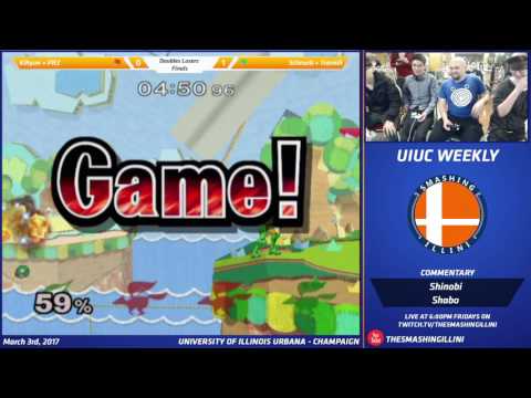 [Smashing Illini Weekly] Kihyun + PRZ (R) vs. Schnurb + Travioli (G) SSBM Doubles LFs