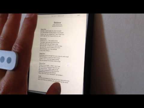 Utiliser L'iRing Pour Piloter Ses Partitions Avec iKlip Stage