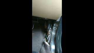 Jaguar XJL 2012 Keyless Control Module and  Airbag control module  Location