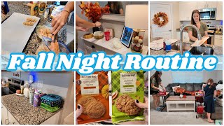 Fall Night Routine 2025 🍂 | School Night Edition!