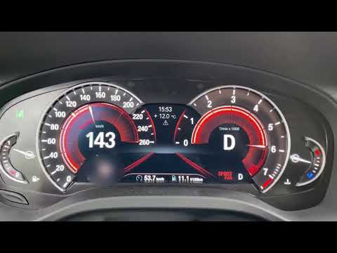 BMW X3 30i G01 XDrive 0-100