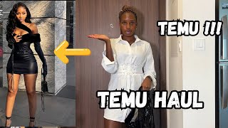 MY FIRST AND LAST TEMU HAUL! (UNDER $50) *I'm shocked*