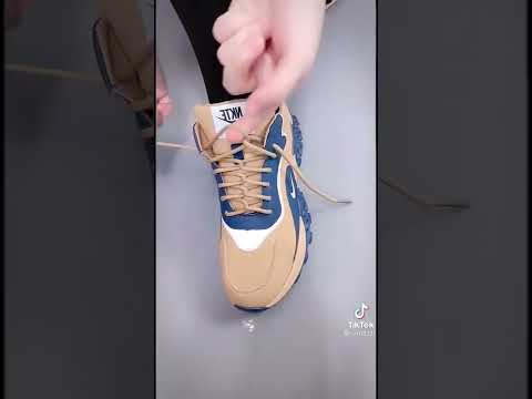 comment on attache les lacets des baskets (tendance)
