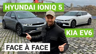 Hyundai Ioniq 5 vs. Kia EV6 : le choc des berlines électriques coréennes !