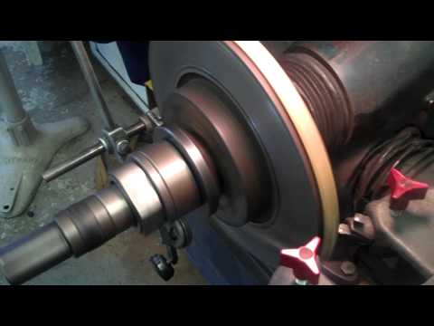 Brake Lathe Rotor Refinishing