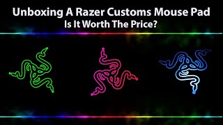 Unboxing a Razer Goliathus Gaming Mouse Pad!