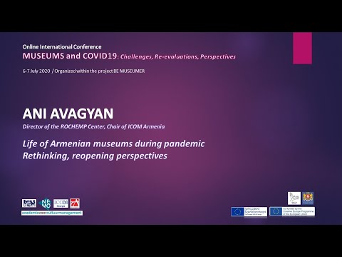 BE Museumer Online conference - ANI AVAGYAN