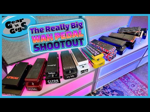 The Really Big Wah Pedal Shootout!