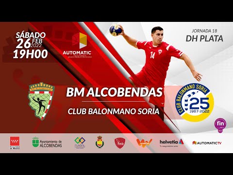 DHPLATA jornada 18 BM ALCOBENDAS - CLUB BALONMANO SORIA