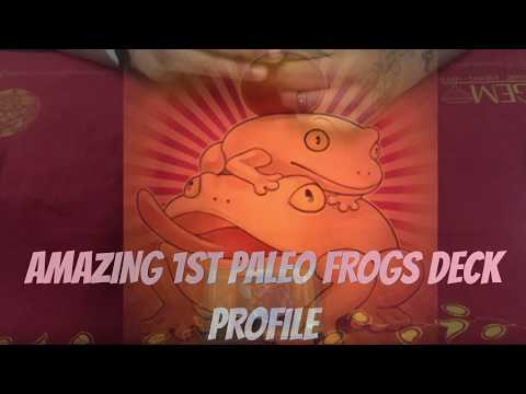 *YUGIOH* 1ST PLACE AMAZING PALEO FROGS DECK PROFILE 2018 FORMAT LOCALS