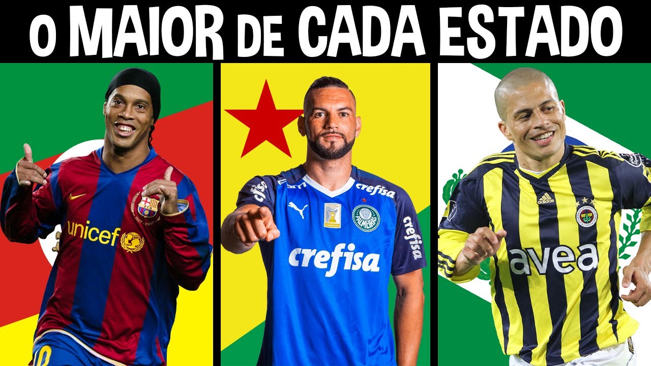 O MAIOR JOGADOR da HISTÓRIA DE CADA ESTADO!! #1