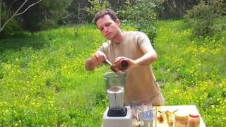 מתכון למילקשייק שקדים