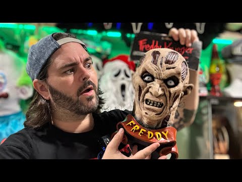 It’s a Retro Re-haul! Reviewing and repairing a 1997 Illusive Concepts Freddy Krueger wall bust!