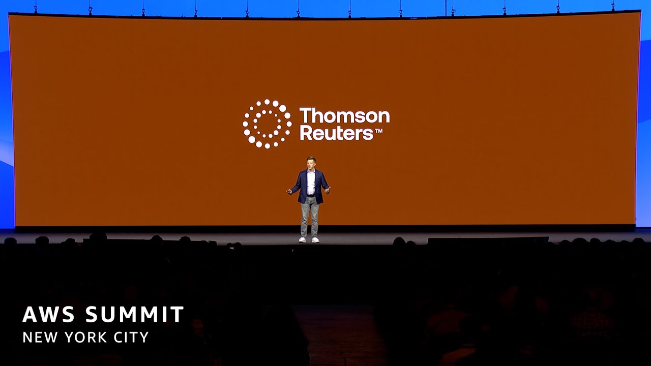 AWS Summit NYC 2025 Keynote - Thomson Reuters