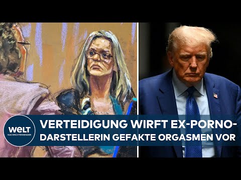STORMY DANIELS: Verteidigung scheitert an Pornodarstellerin - Aussage im Donald Trump-Prozess