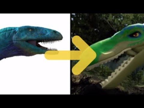 LEGO Jurassic World: CUSTOM DINOS BASED OFF REAL DINOS! PT.5
