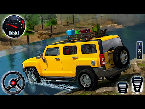 Offroad Jeep Driving Simulator 3D - Drive SUV 4x4 jeep Offroad Game - Android Gameplay