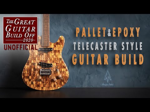 Magic Attic Guitars builds a Guitar from reclaimed wood-  GGBO 2020 UnOfficial Challenge Full Build