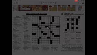 Importing Boston Globe crossword puzzle into Goodnotes on iPad