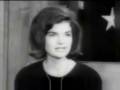 Jacqueline Kennedy thanking the public. 