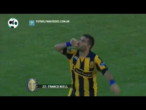 Gol Franco Niell - Banfield 2 Vs Rosario Central 3 - Primera División 2014