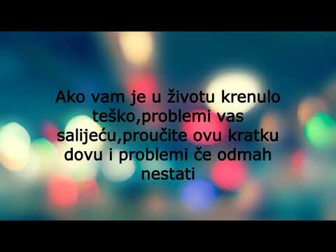 DOVA KOJA REŠAVA SVE PROBLEME