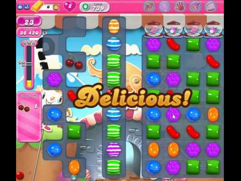 Candy Crush Saga Level 739 (No boosters)