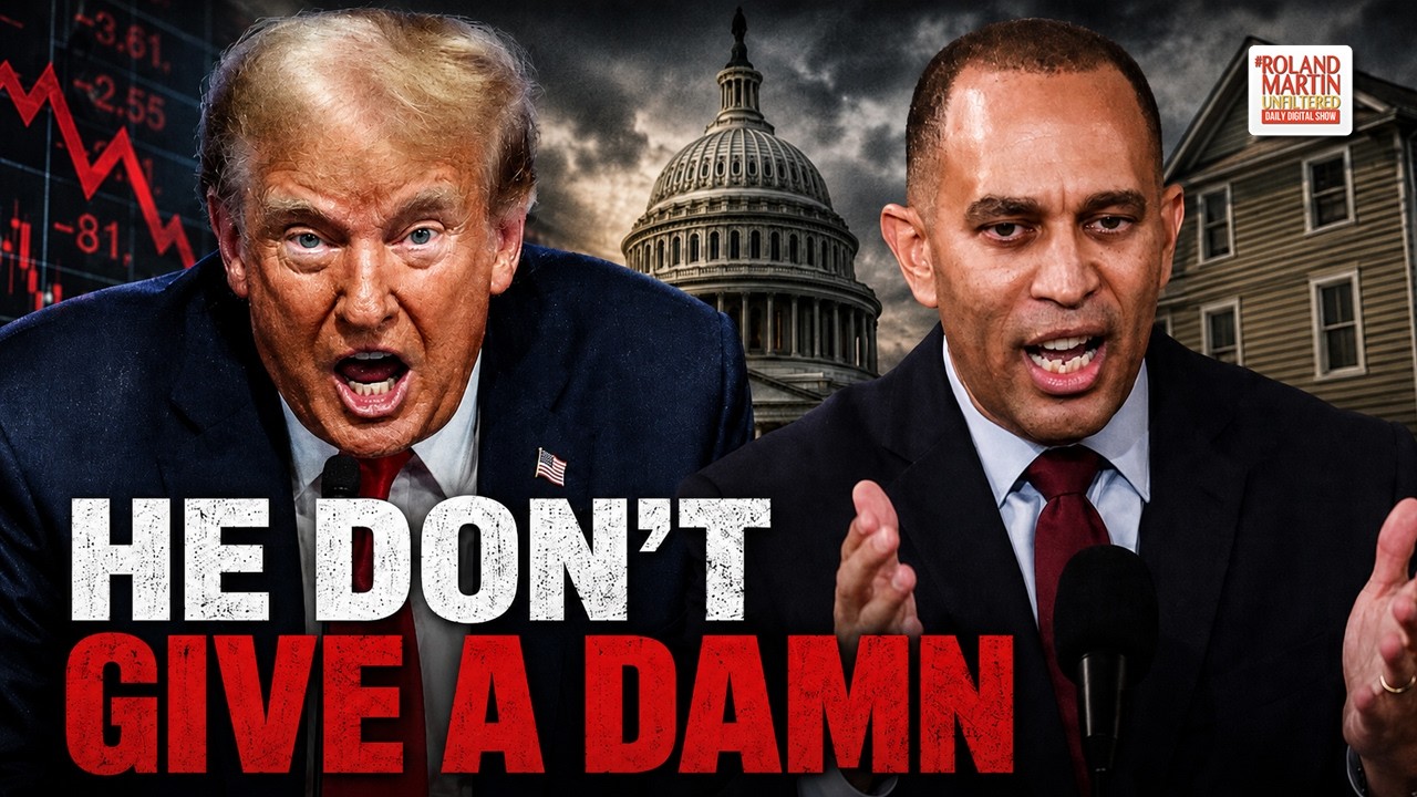 “He Doesn’t Give A Damn.” Hakeem Jeffries BLASTS Trump Over Housing Relief. Affordability Crisis.