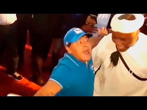 Diego Armando Maradona bailando re duro Psy Trance Vini Vici - The Tribe