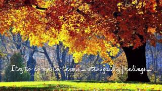 Clark Datchler - Autumn Years (Lyrics)