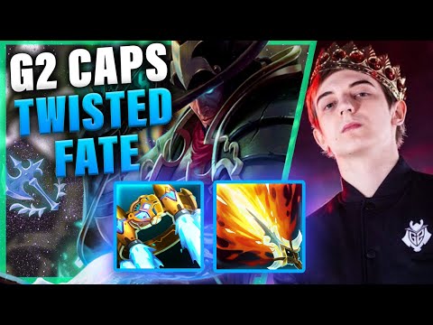 G2 CAPS TWISTED FATE VS SYLAS |  W/ NEW ITEMS  | PRESEASON S11 G2 PLAYERS STREAM GAMEPLAYS