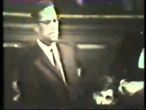 Malcolm X. Oxford Union Debate, Dec. 3 1964